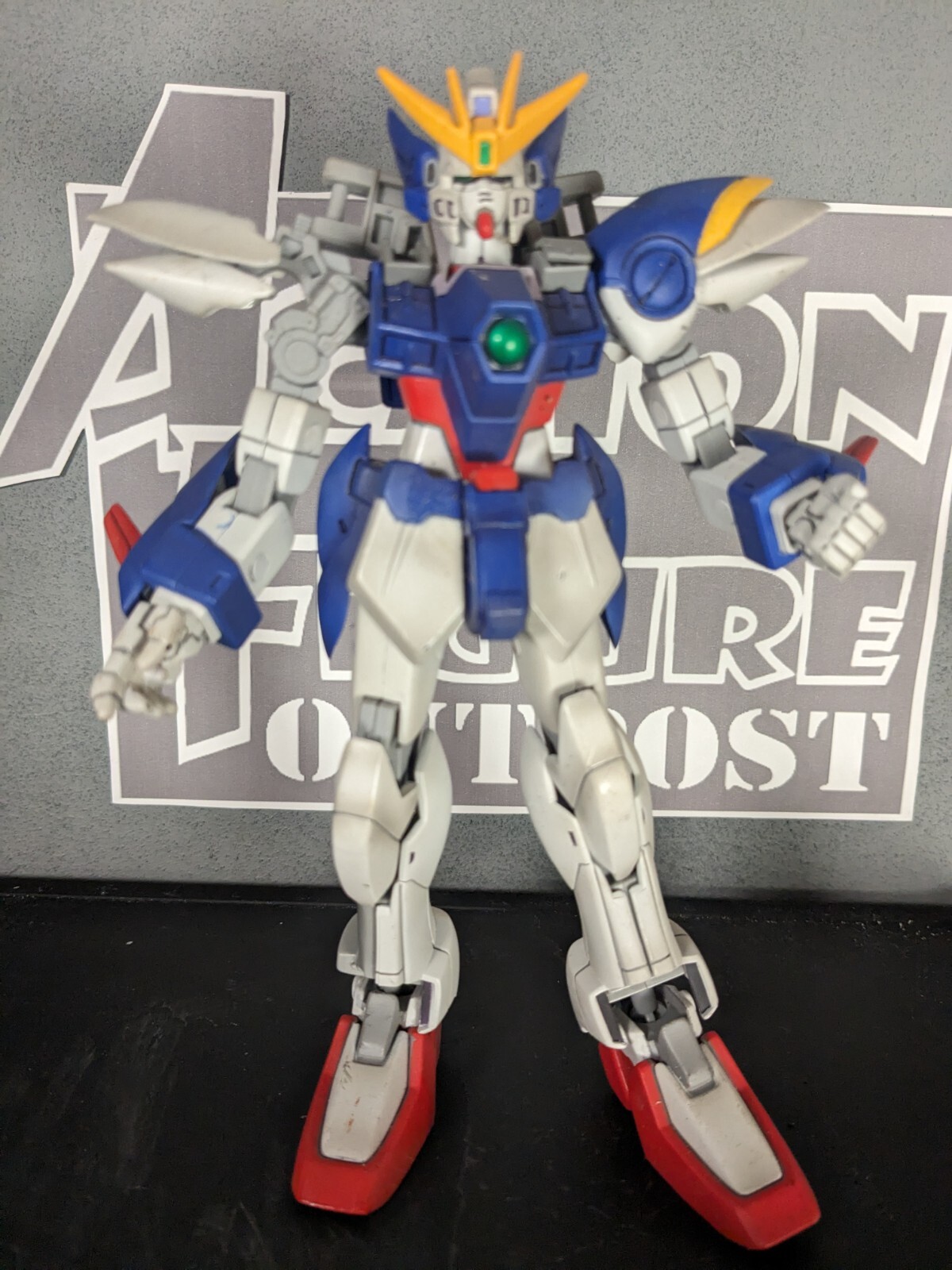 GUNDAM ARCH ENEMY 2002 COLLECTORS SERIES Action Figure WING GUNDAM ZERO Robot