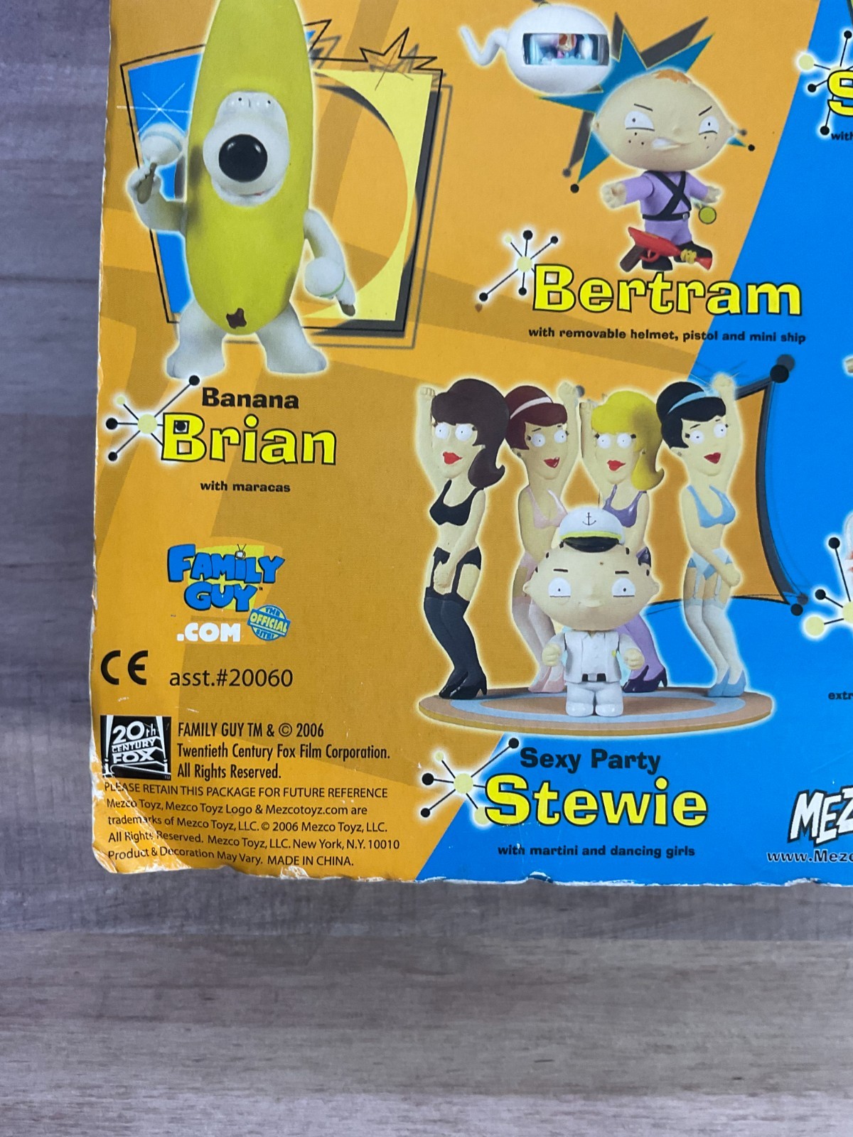 Mezco Family Guy Series 6 Cleveland Quagmire Clevemire Action Figure SEALED F1