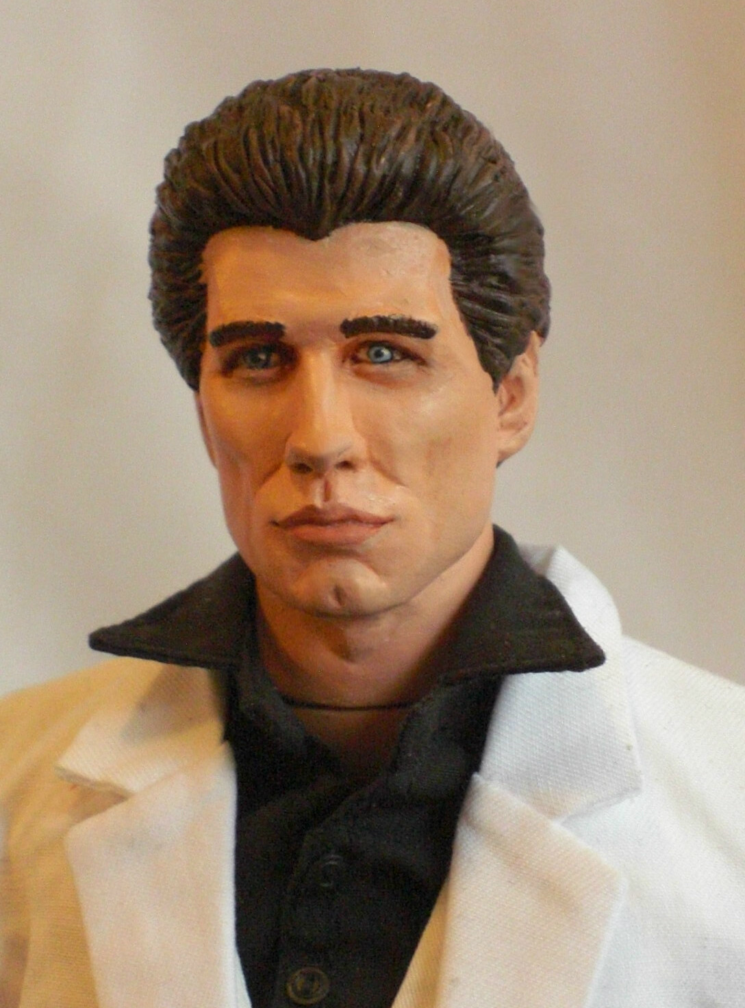 JOHN TRAVOLTA 1/6 Custom Figure SATURDAY NIGHT FEVER LP cd dvd era DOLL