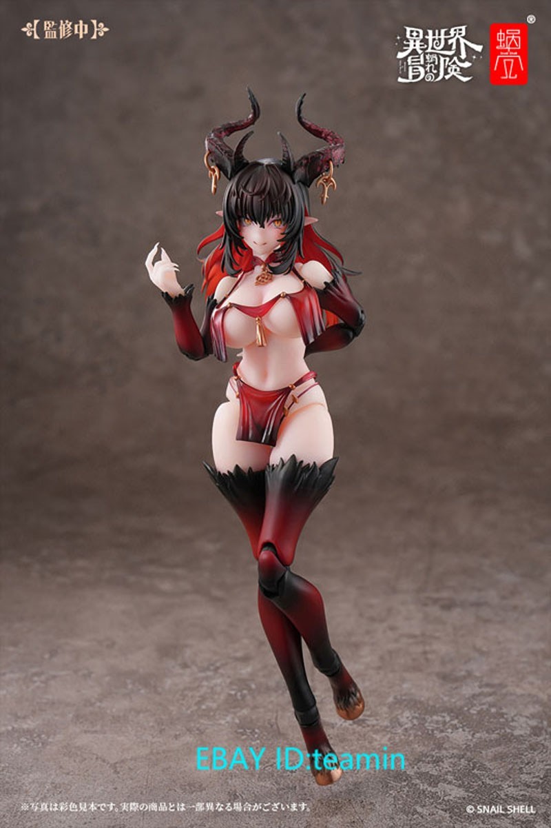 Snail Shell RPG-01SP Saccubus Lustia Second Phase 1/12 Action Figure Stock