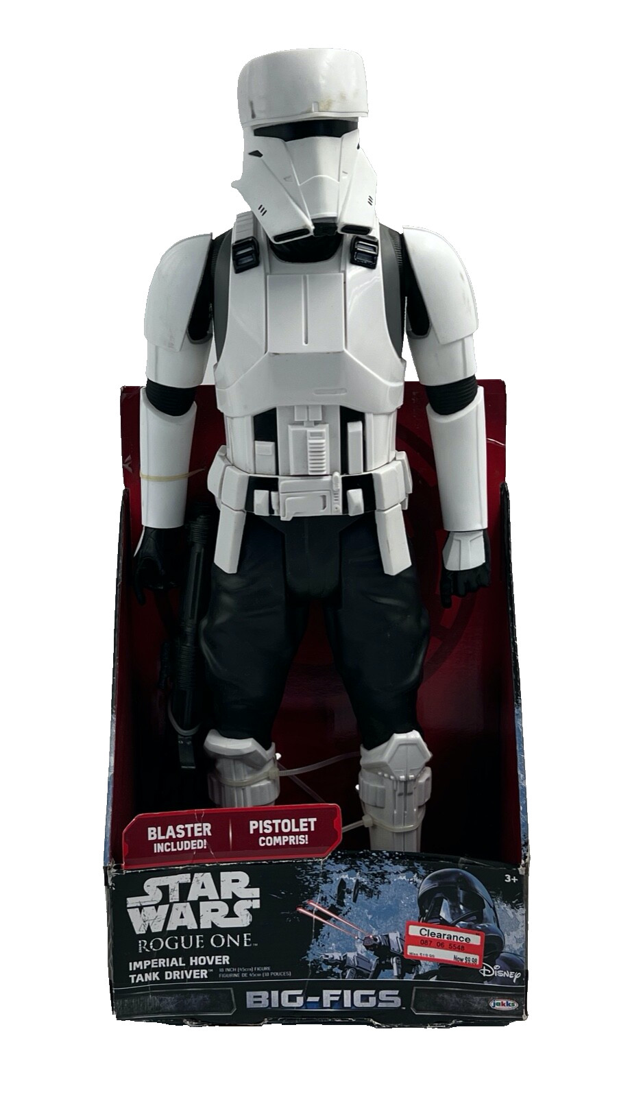 Star Wars Rogue One Jakks Pacific Imperial Hover Tank Driver Big-Figs 18″ Figure