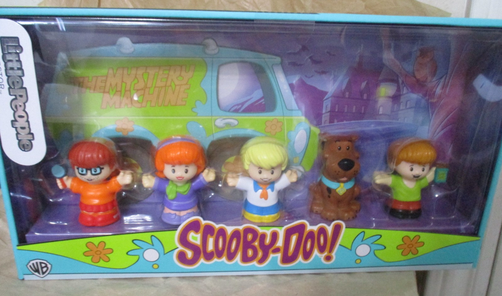 Mattel Fisher Price Little People Collector Scooby Doo 4 Figure Set MIB