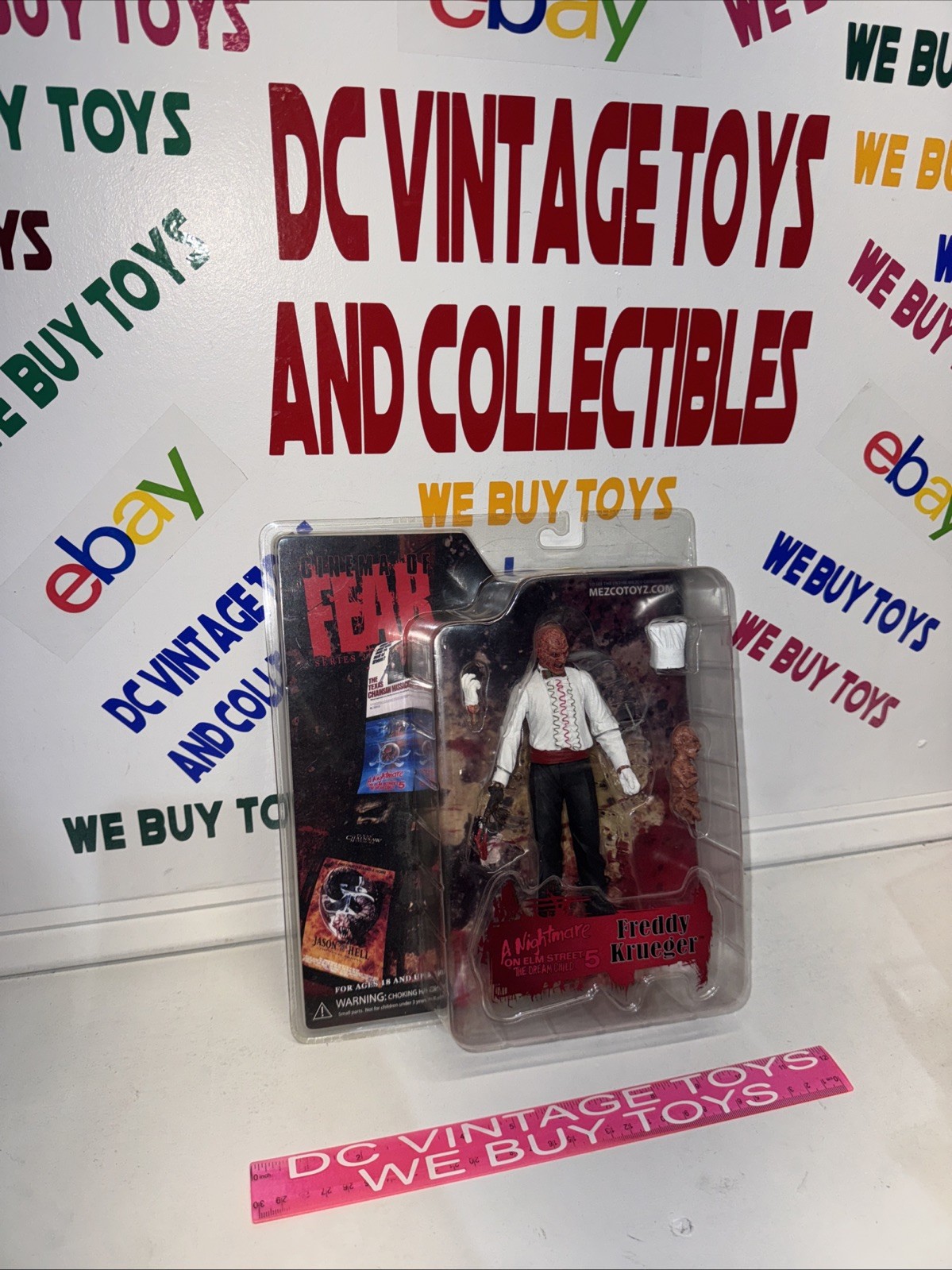 Horror Cinema of Fear (3) A Nightmare on Elm Street 5 Freddy Krueger Mezco 2015