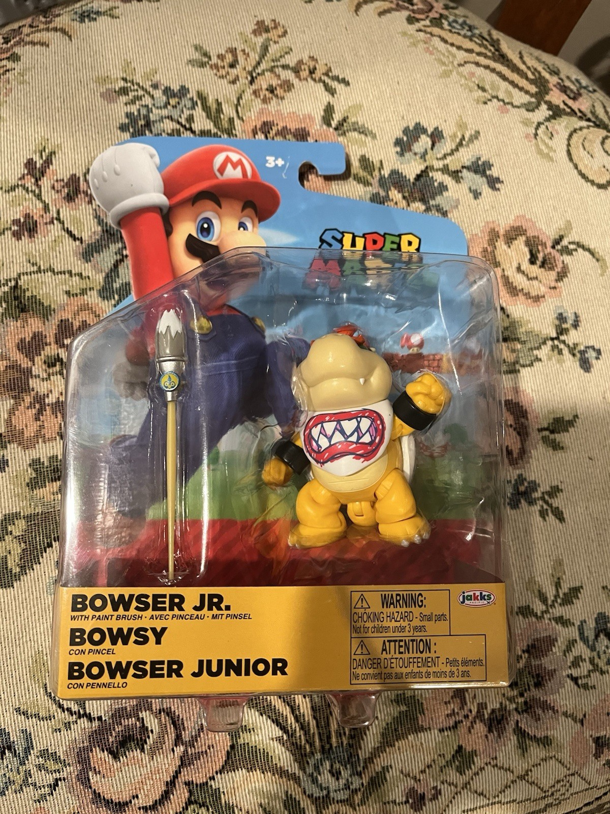 Jakks Pacific Super Mario BOWSER JR. 4” inch action Figure NEW!