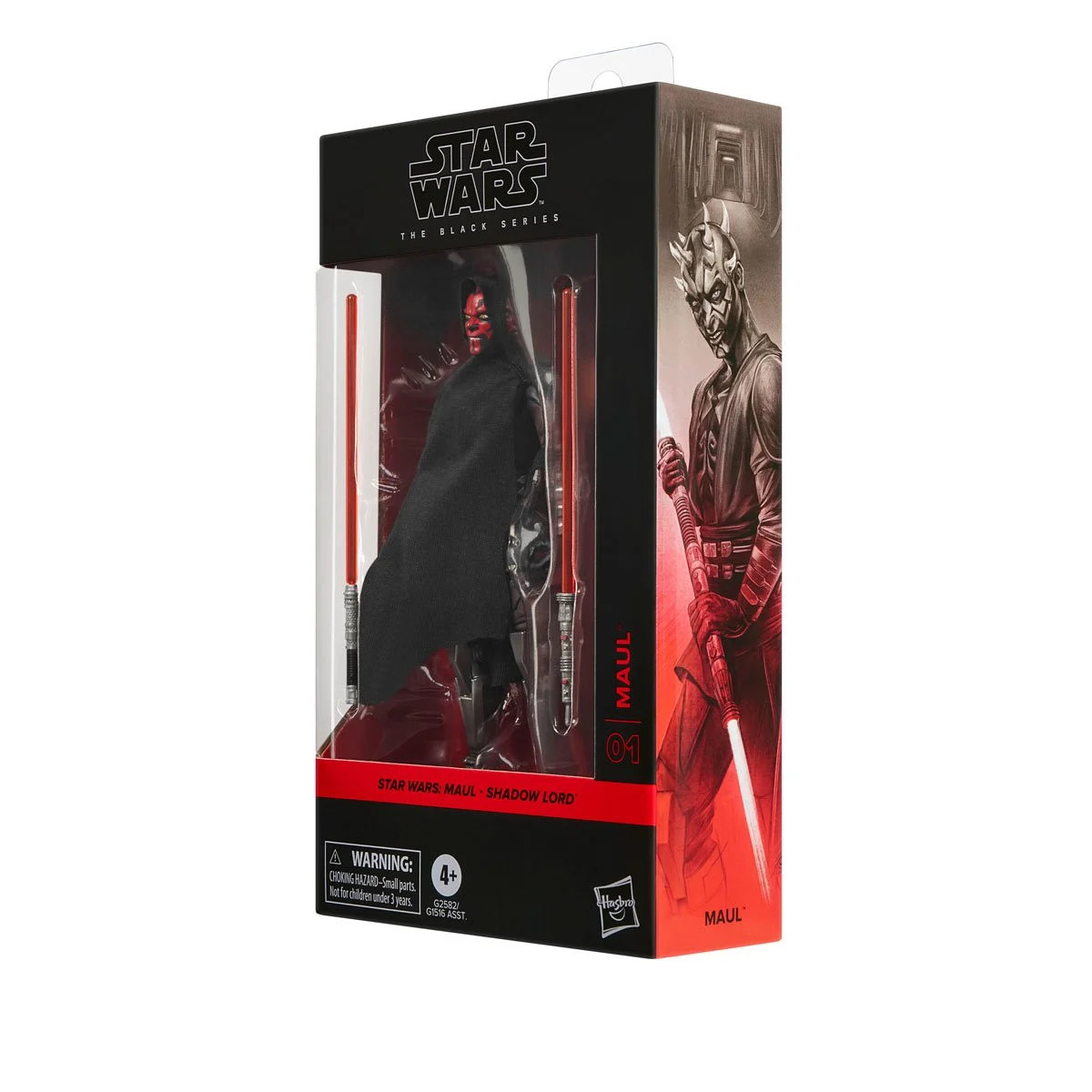2026 Star Wars Black DARTH MAUL Shadow Lord 01 MAUL 6″ Scale Hasbro Action Fig