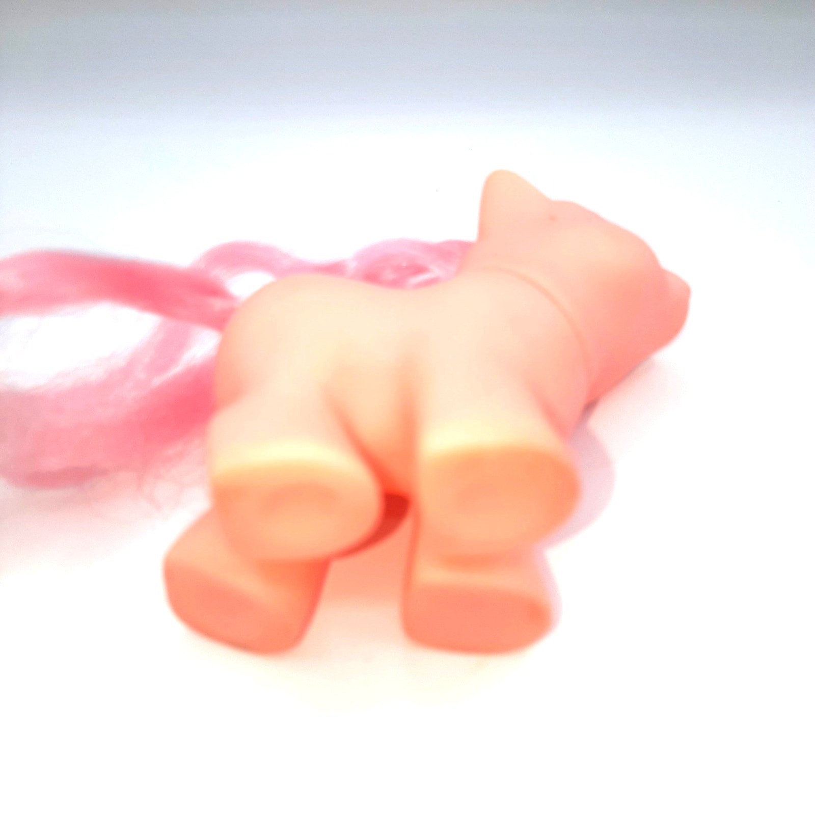 My Little Pony G1 Fakie Newborn Mold Dollar Store Peach Vintage Hasbro MLP