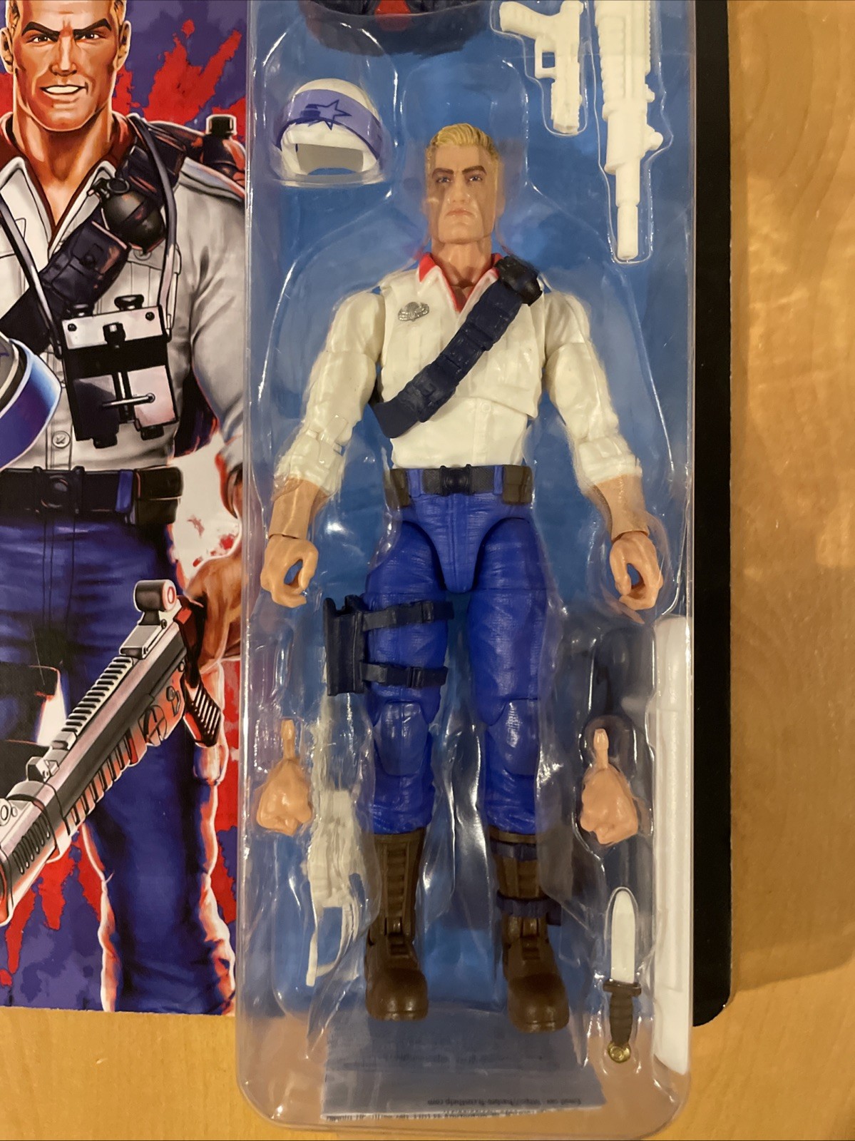 GI Joe Classified Series Retro Cardback USA Duke Americas 250th Birthday Edition
