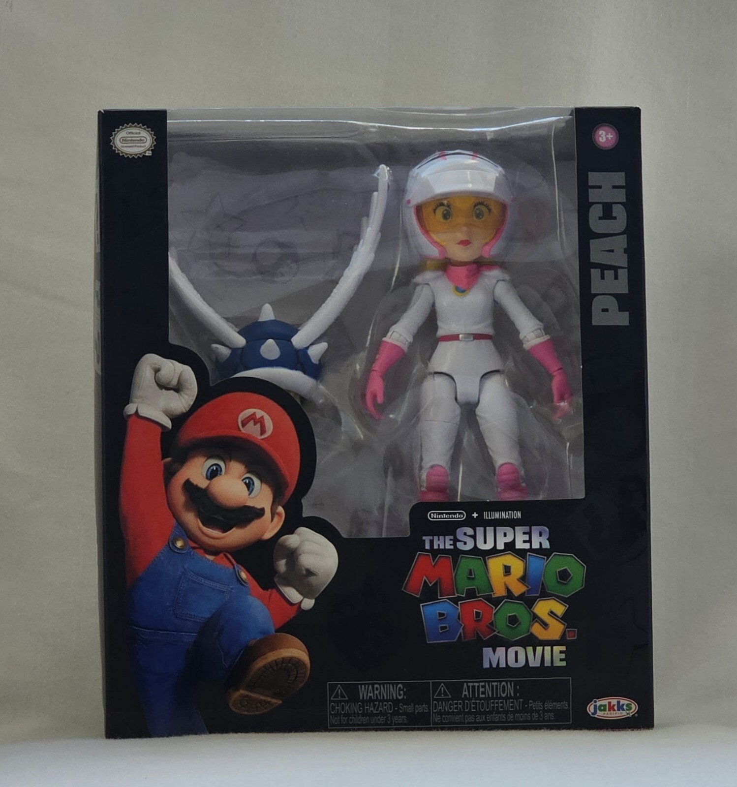 The Super Mario Bros. Movie Princess Peach 5″ Action Figure With Accessory