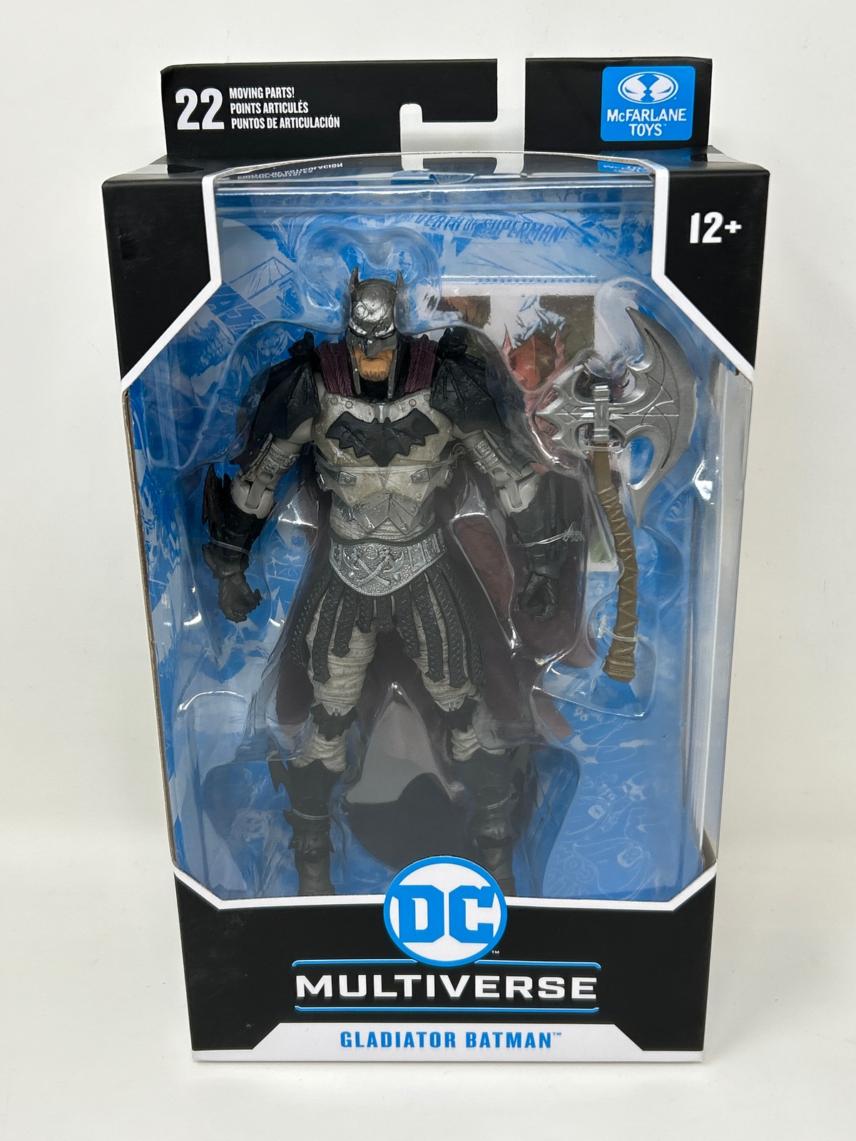 McFarlane Toys – DC Multiverse 7in – Gladiator Batman Dark Metal
