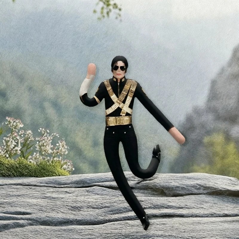 Michael Jackson Plush Doll Cosplay Stuffed Figure Collectible Room Decor Gift…
