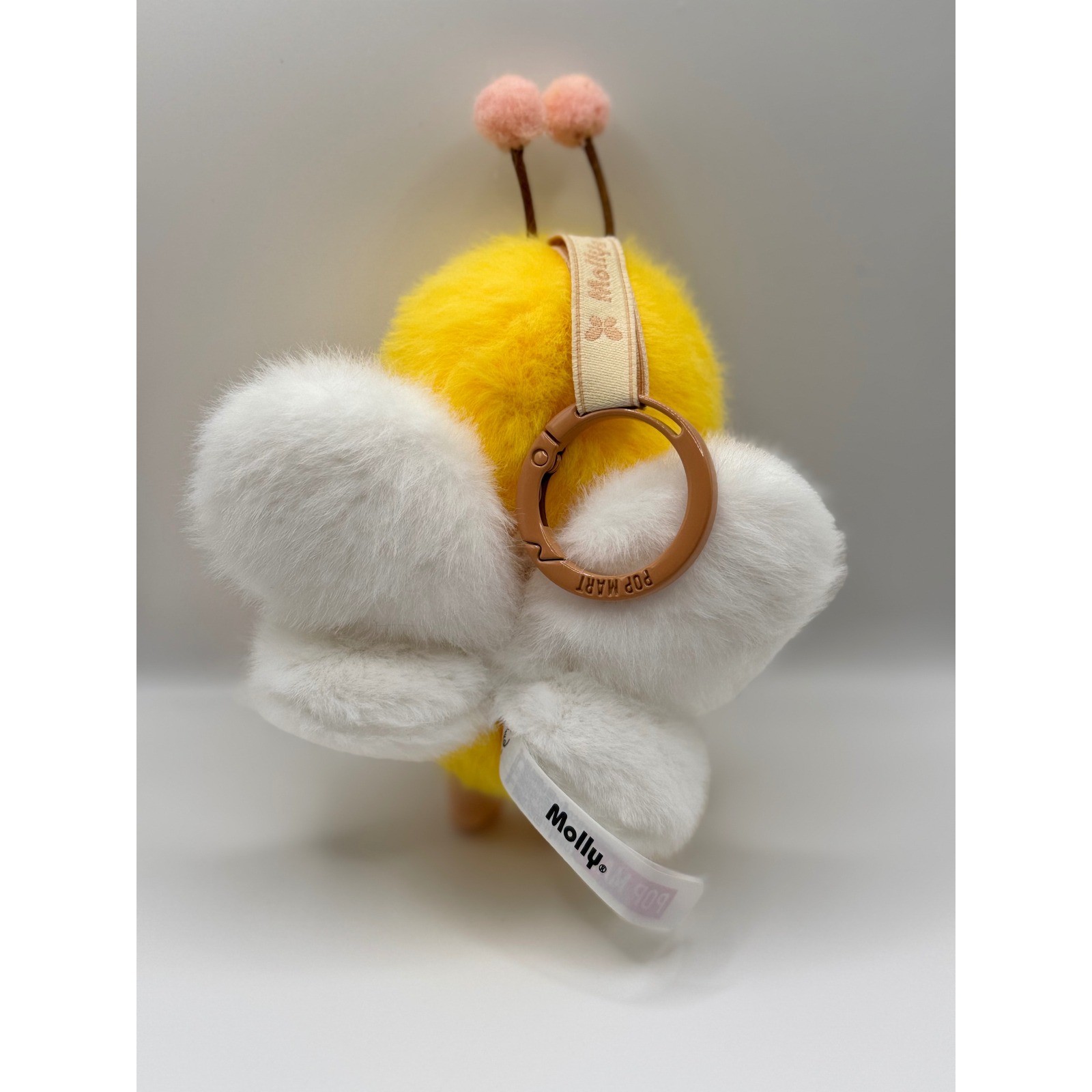 Pop Mart Baby Molly Buggy Roam Lively Bee Vinyl Plush Pendant Keychain Blind Box