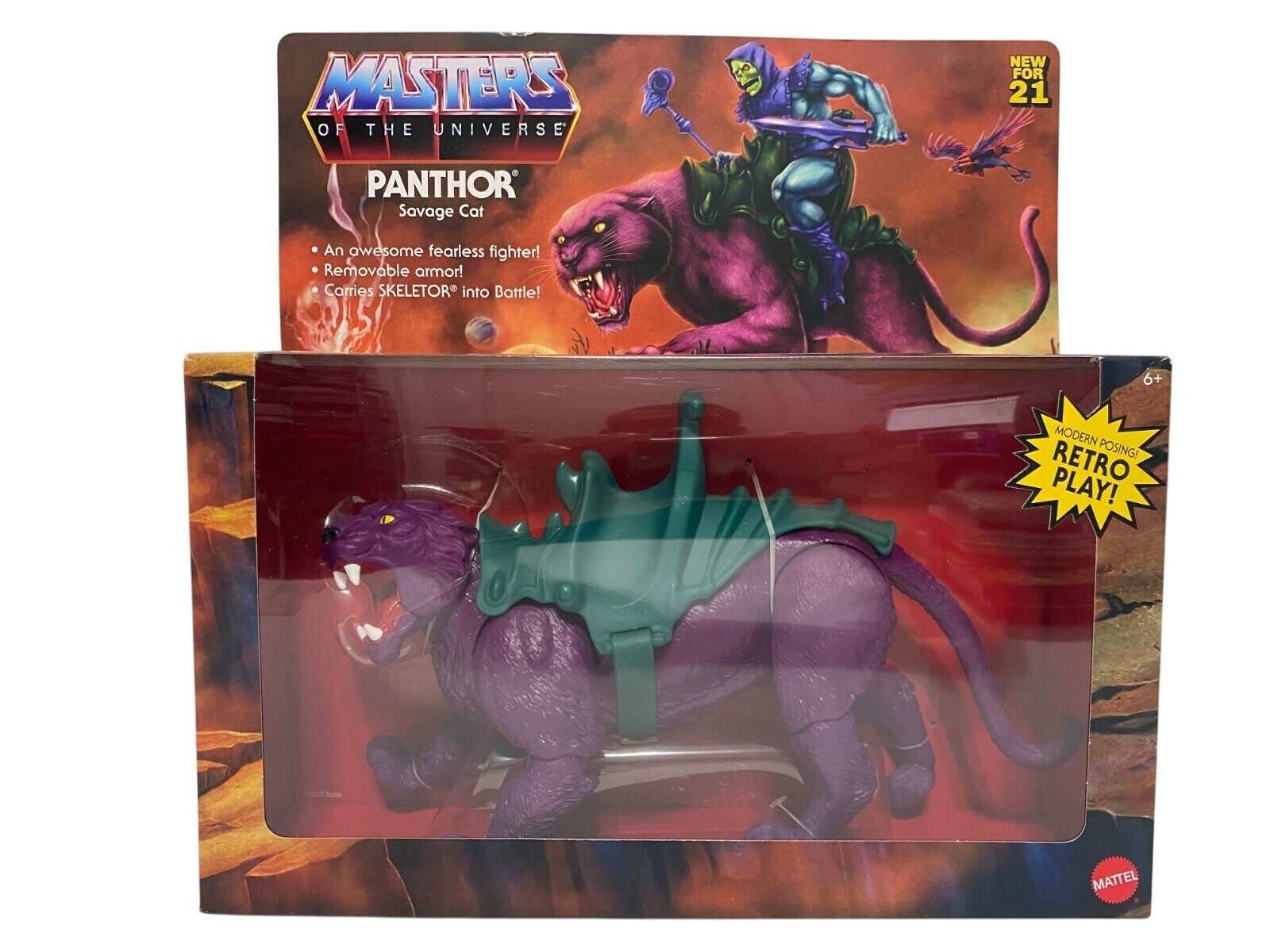 Masters of the Universe Origins PANTHOR Savage Cat Action Figure 2020 Mattel