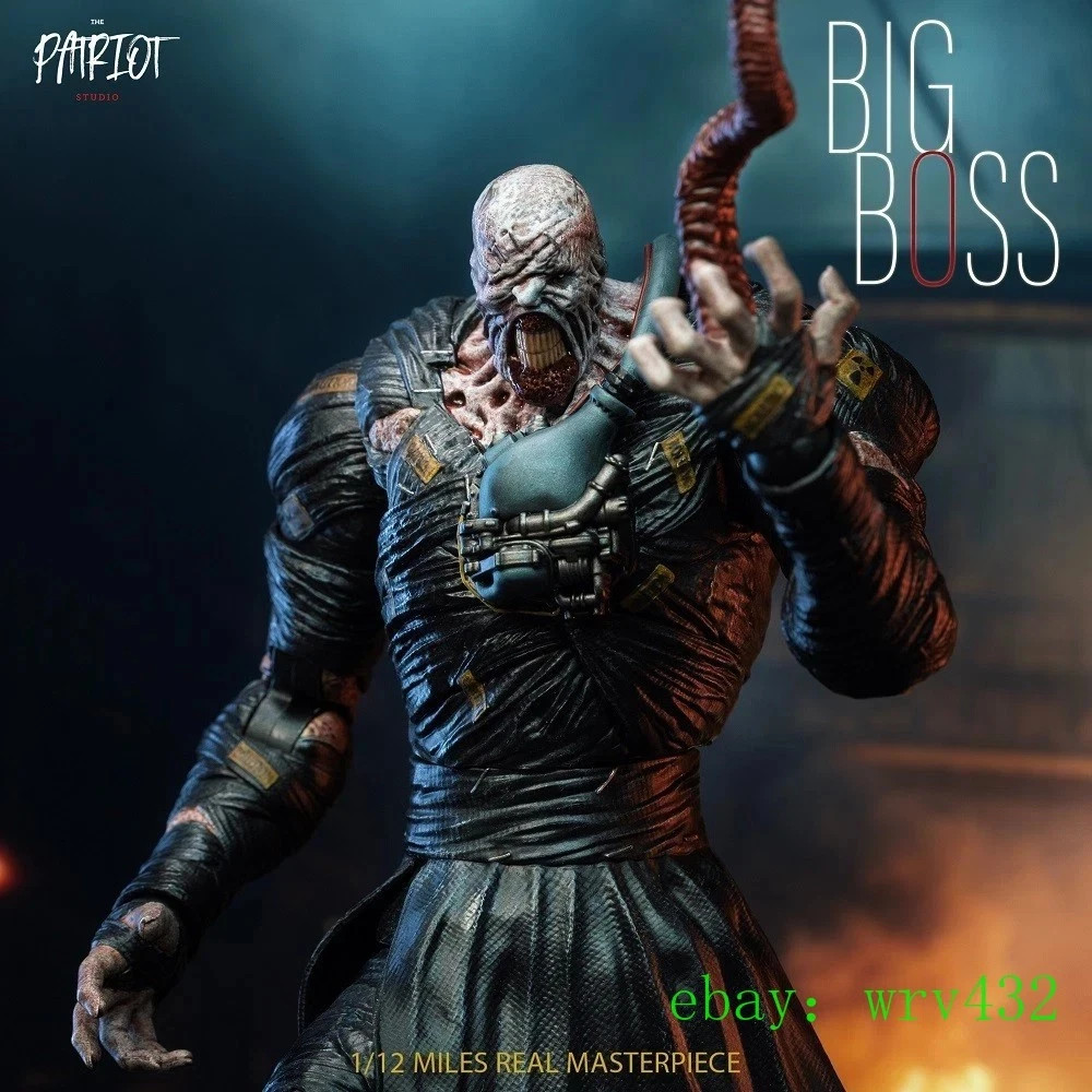The Patriot Studio 1/12 The Big Boss Nemesis 6” Action Figure New In Stock