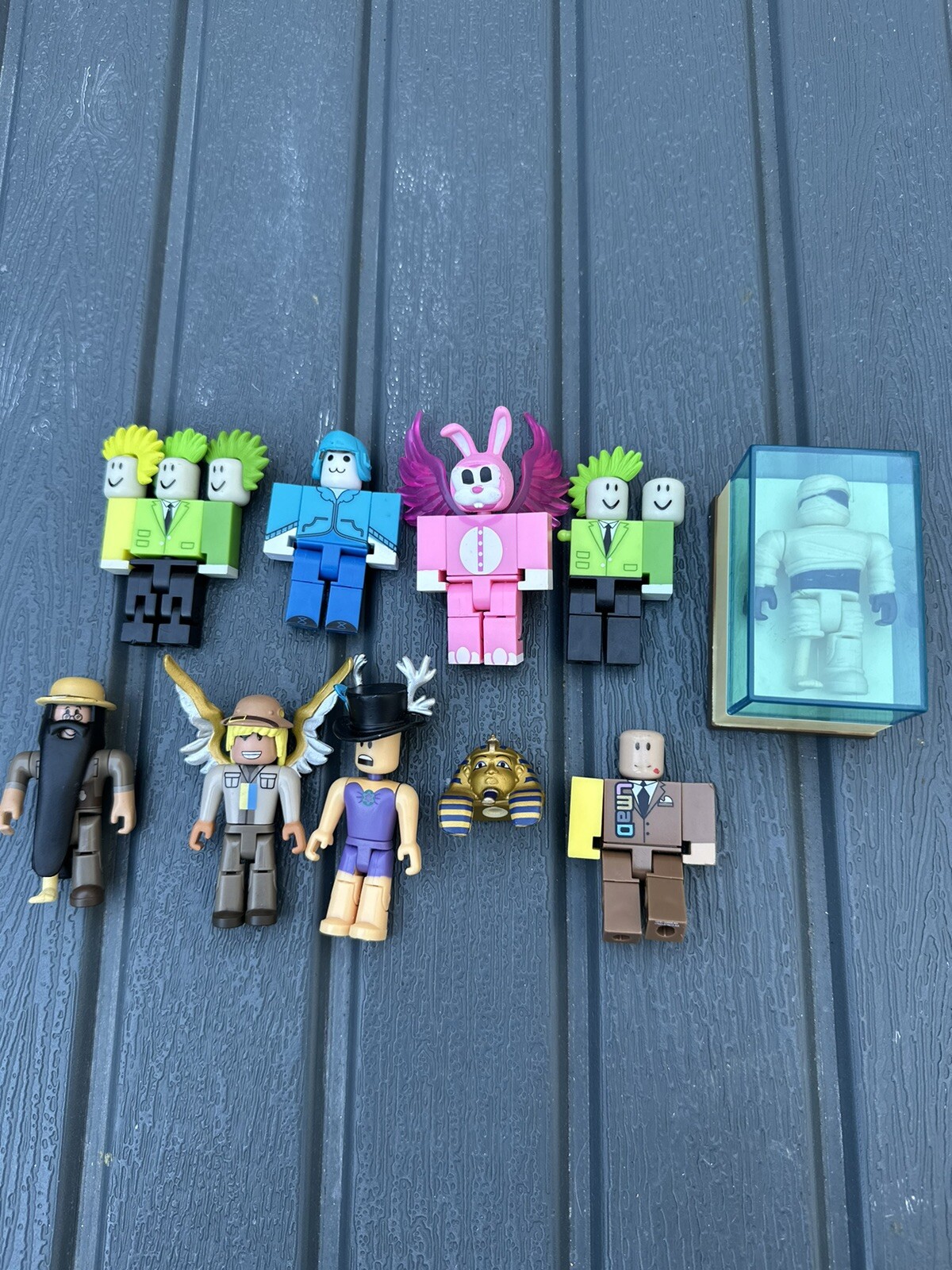 Lot Of 9 Roblox Toys Action Mini Figures Series 1, 9, 12, Museum, Bunny
