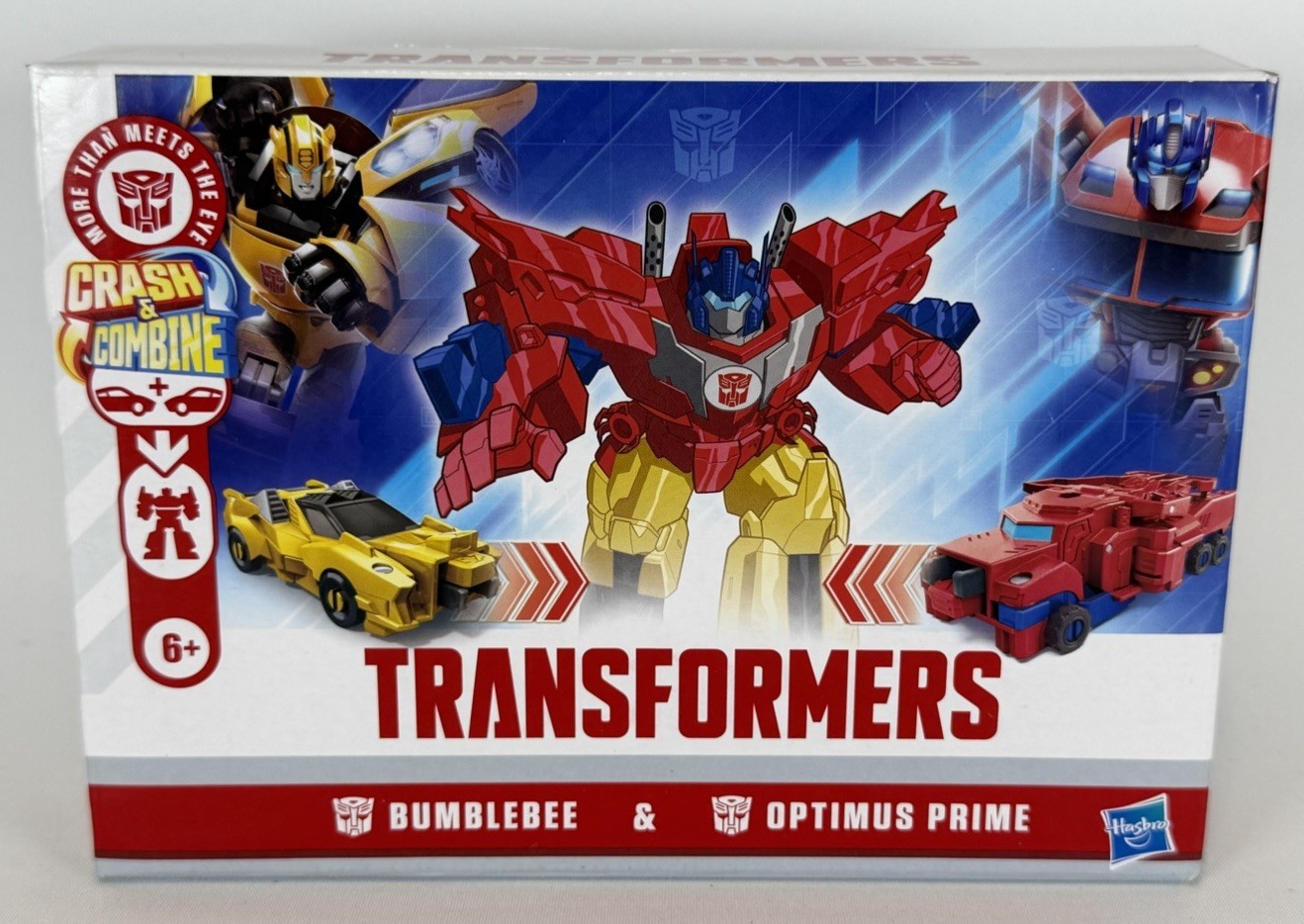 TRANSFORMERS CRASH & COMBINE BUMBLEBEE & OPTIMUS PRIME *NEW*