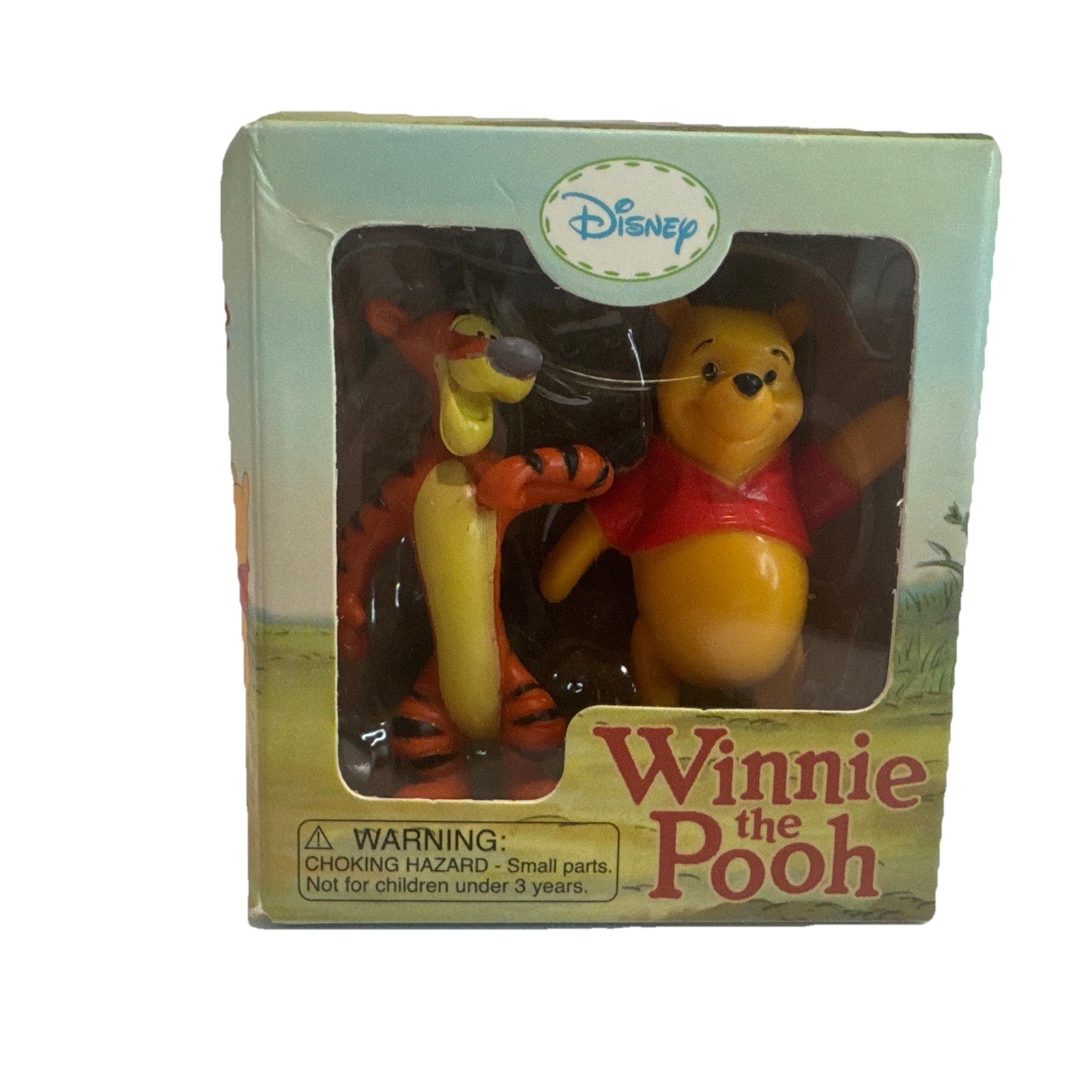 Winnie The Pooh & Tigger Figurines Mega Mini Kits 2013 NOS