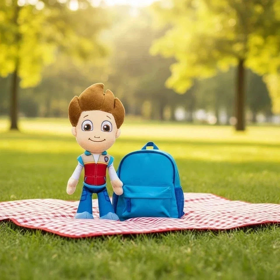 Paw Patrol Ryder Plush Doll Figure 10″ Boy Stuffed Plush Kids Gift – Brand New**