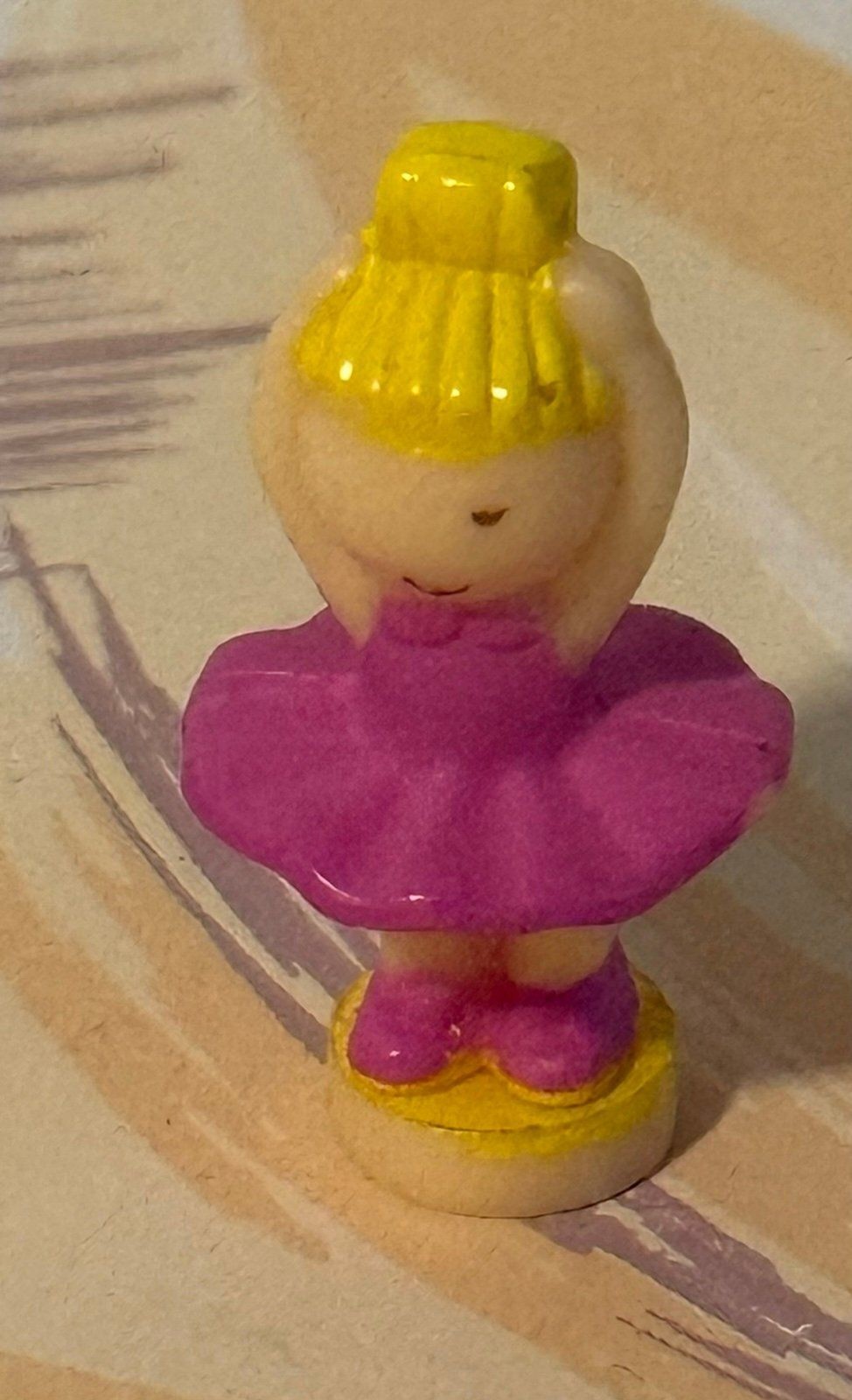 1994 Blue Bird Polly Pocket Ballerina Ring Figure