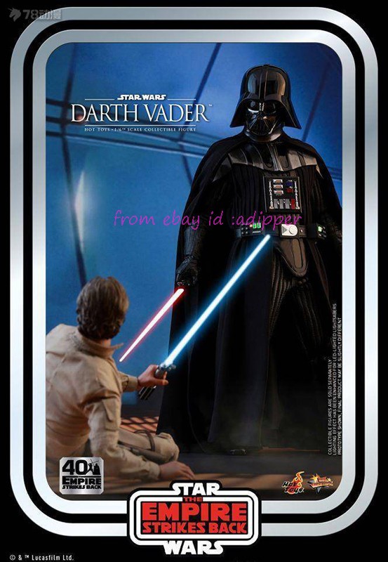 HT MMS572 1/6 THE EMPIRE STRIKES Back 40th Anniversary Darth Vader