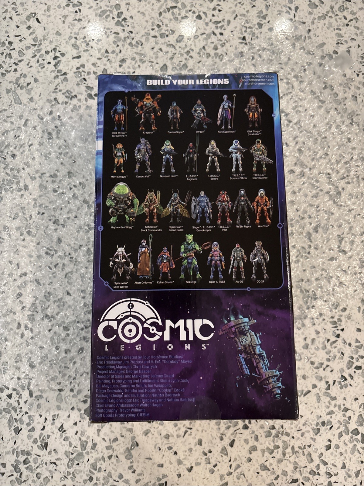 4H Cosmic Legions Y.U.5.C.C. Experiment AA-20 New Factory Sealed Four Horseman