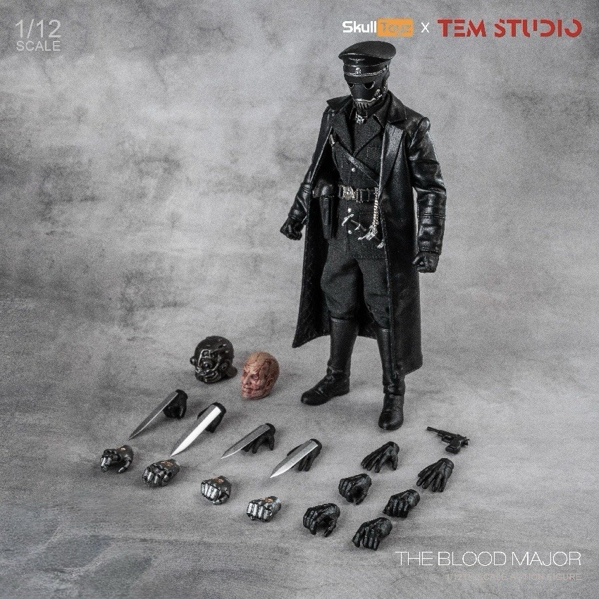 Hellboy Tem Studio X Skull Toyz 1/12 Kroenen The Blood Major! Revoltech Neca New