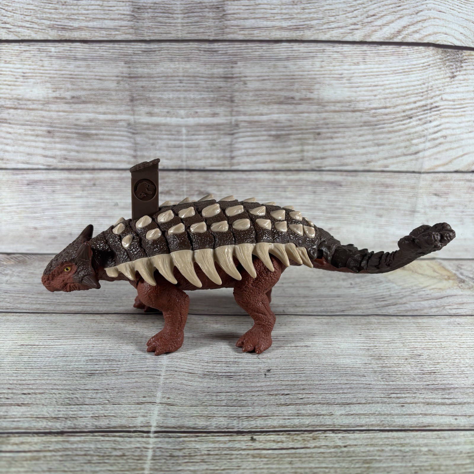 Mattel Jurassic World Dominion Roar Strikers Ankylosaurus Action Figure
