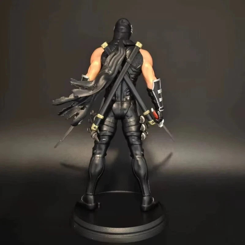 Ninja Gaiden Ryu Hayabusa 19cm Action Figure PVC Model Toy with Display Base
