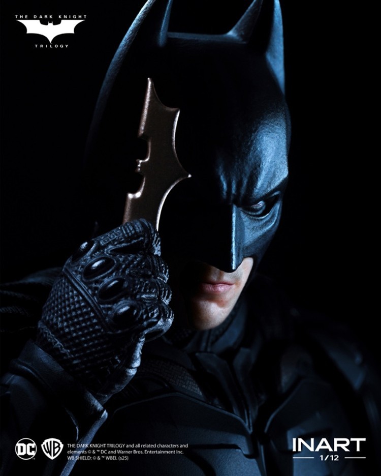 INART The Dark Knight Trilogy Christian Bale Standard Edition 1/12 Action Figure