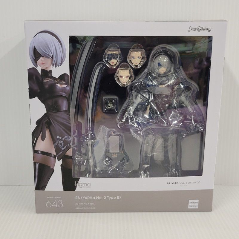 Max Factory figma 643 NieR Automata Ver1.1a 2B YoRHa No.2 Type B Figure New