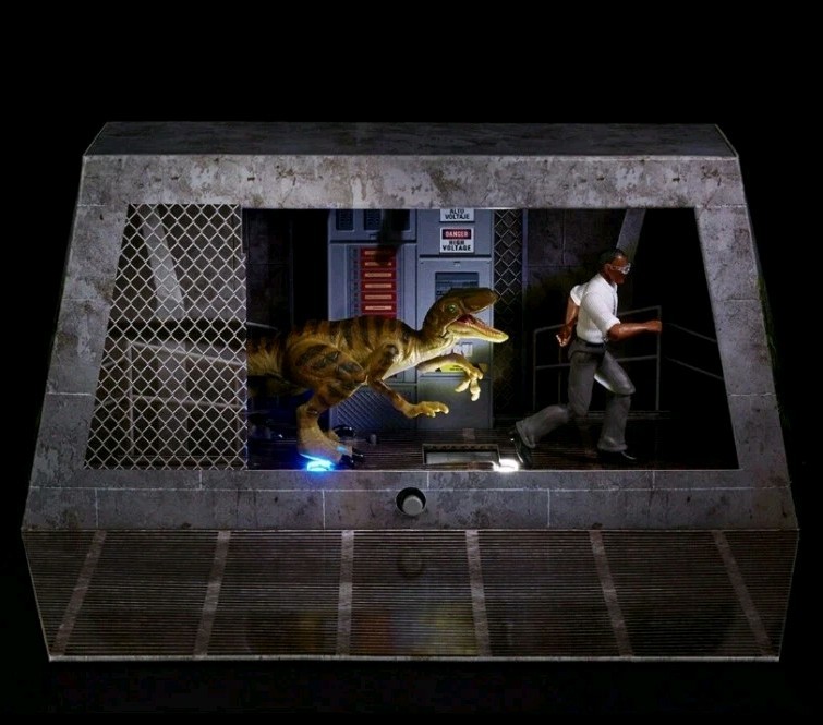 Jurassic Park Final Scene Ray Arnold Samuel L. Jackson SDCC 21 Mattel Exclusive