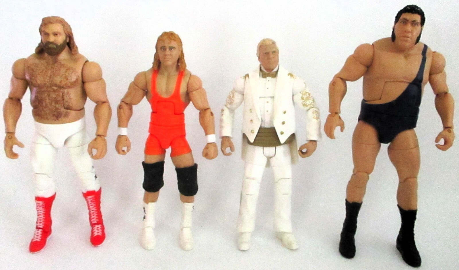 WWE Heenan Family Elite Hall Of Fame Andre Giant Bobby The Brain Perfect Studd