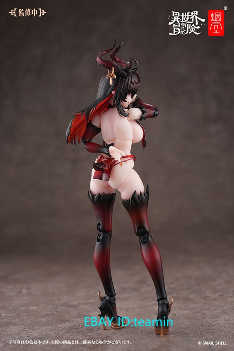 Snail Shell RPG-01SP Saccubus Lustia Second Phase 1/12 Action Figure Stock