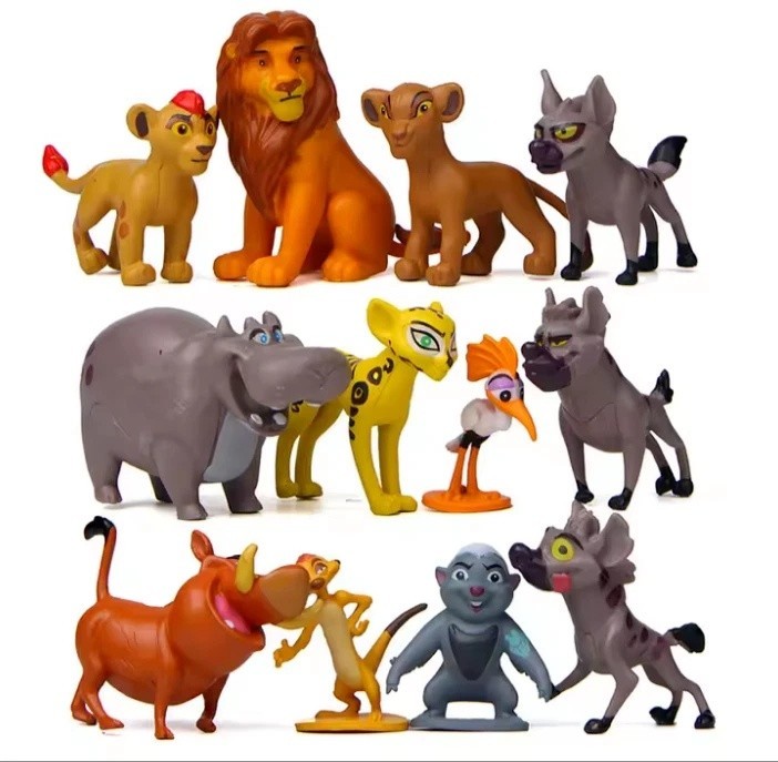 12PCS The Lion King Figures Toys – Simba, Nala Collectible Figures-New