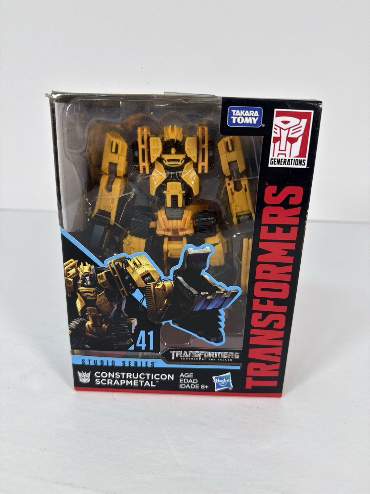 Transformers Studio Series 41 Constructicon SCRAPMETAL Deluxe Class Hasbro RARE
