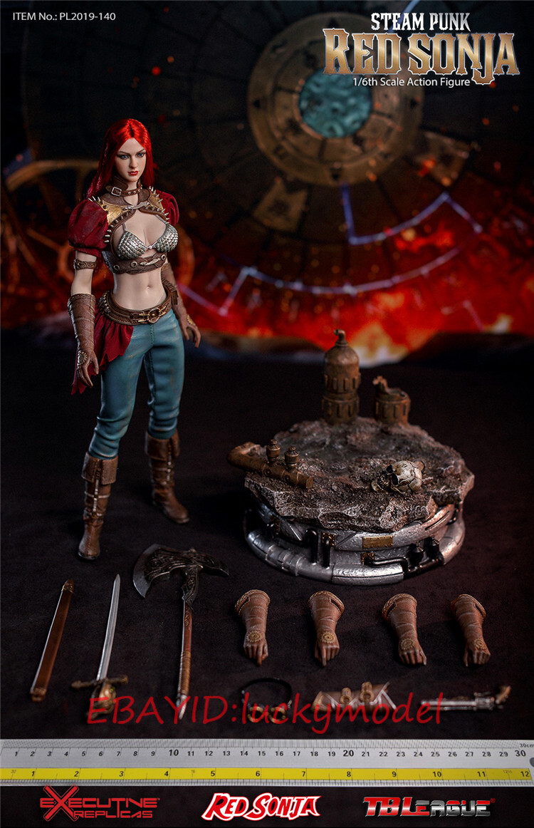 TBLeague PL2019-140 1/6 Red Sonja Punk Deluxe Edition Action Figure In Stock