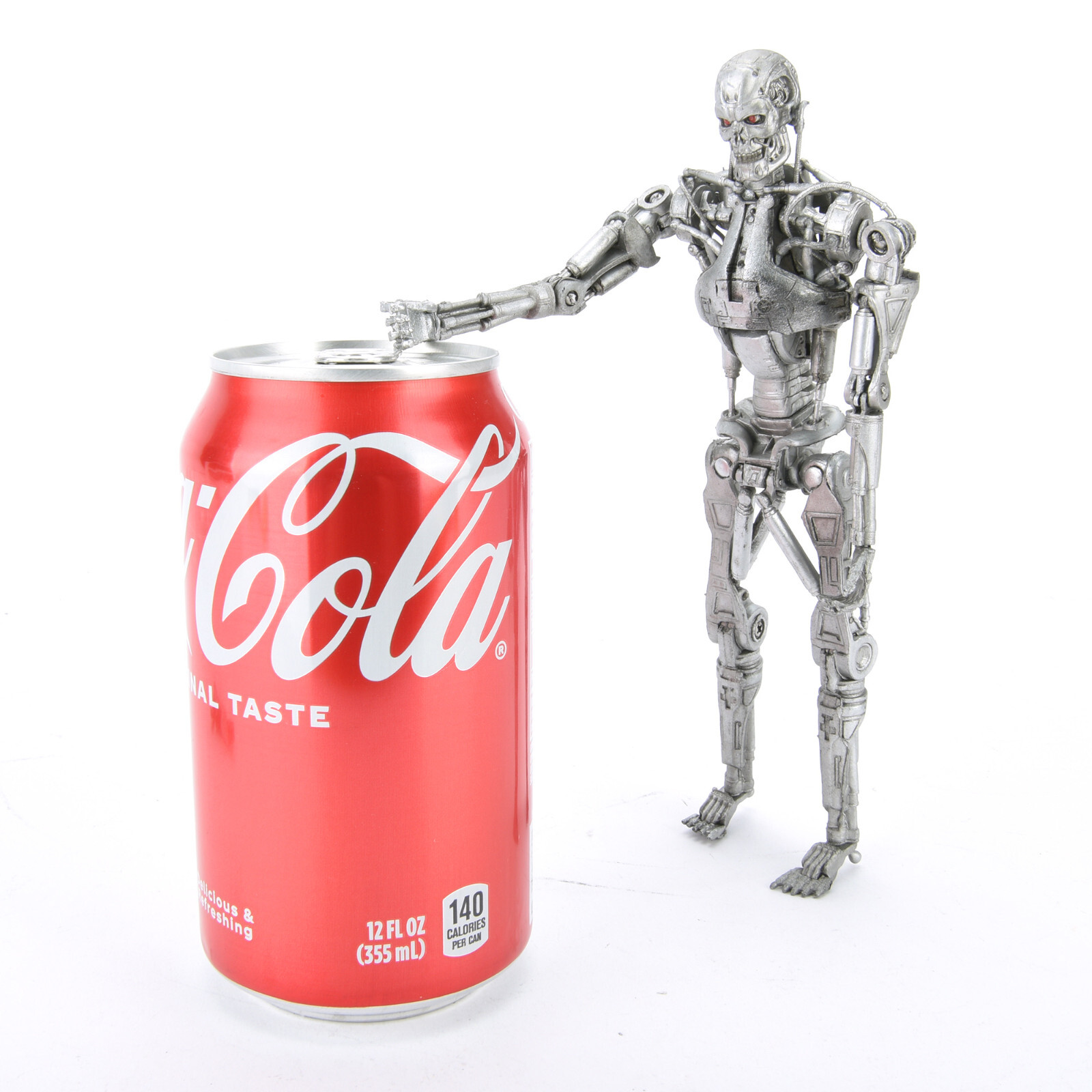 The Terminator 2 Endoskeleton Arnold Schwarzenegger T-800 Action Figures Toys