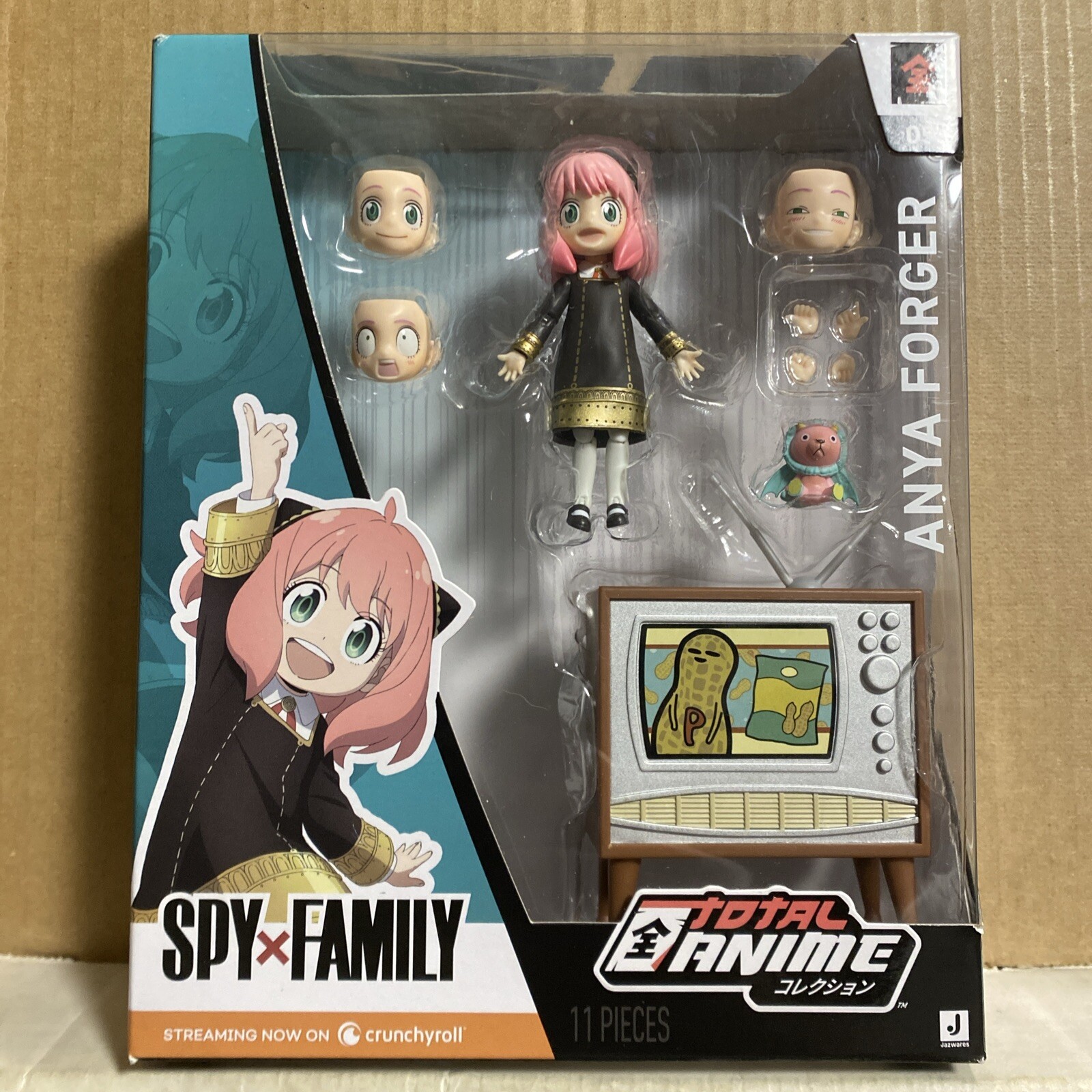 ANYA FORGER – SPY x FAMILY, Total Anime Action Figure, New/2024