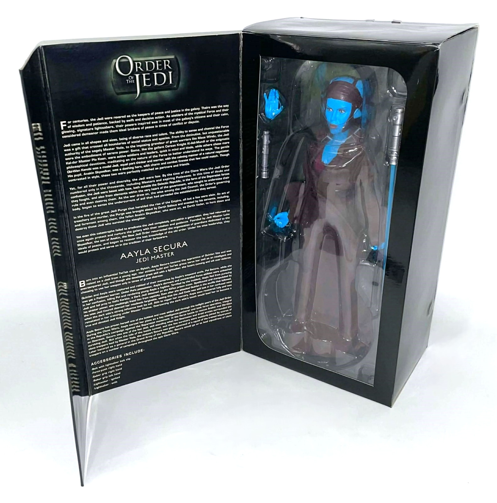 Sideshow STAR WARS Order of the Jedi AAYLA SECURA 12″ Figure SDCC Exclusive 1/6