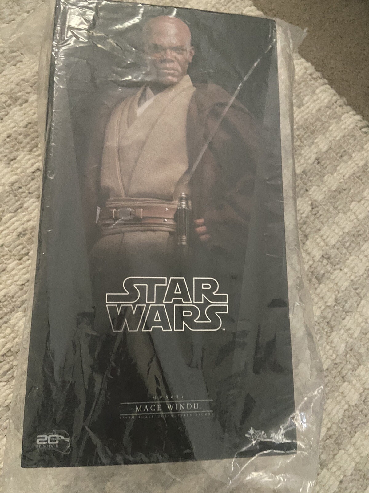 Star Wars – Attack of the Clones Mace Windu 1/6 Scale MMS681 EMPTY ART BOX ONLY
