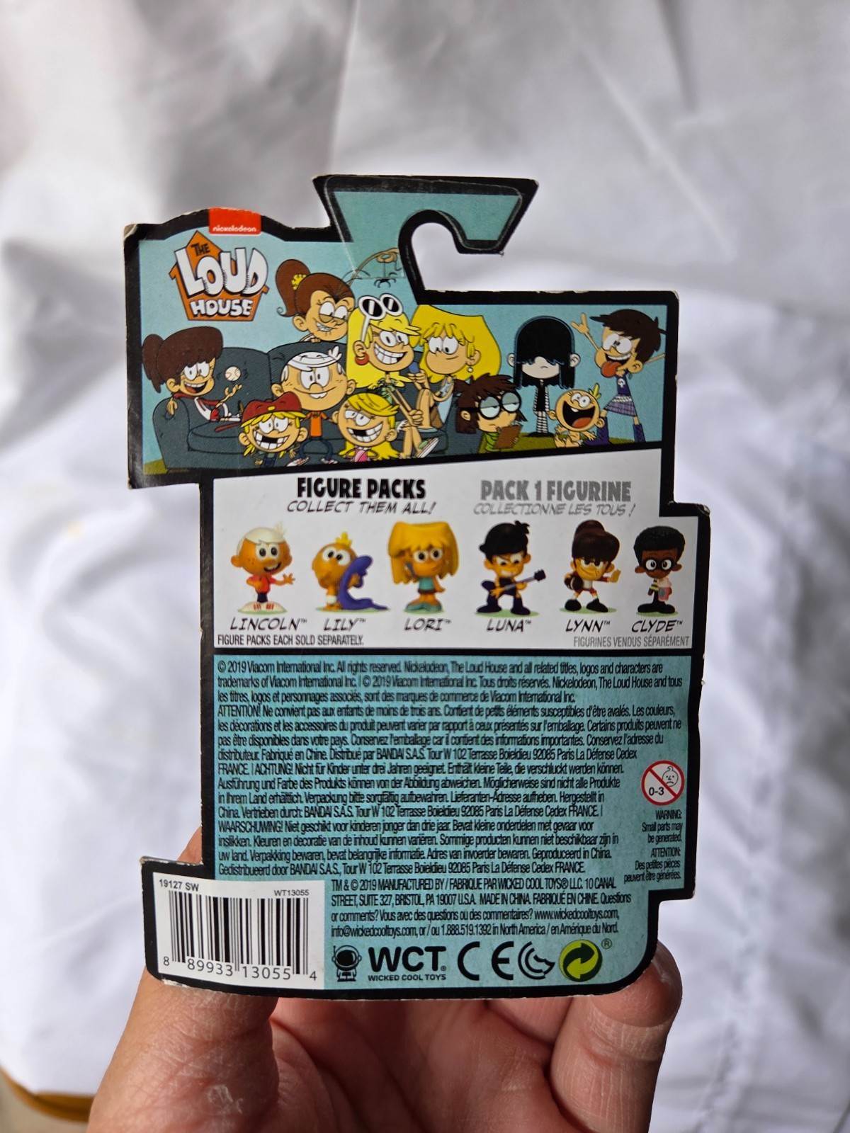The loud house miniature figure complete set RARE 2019 France New