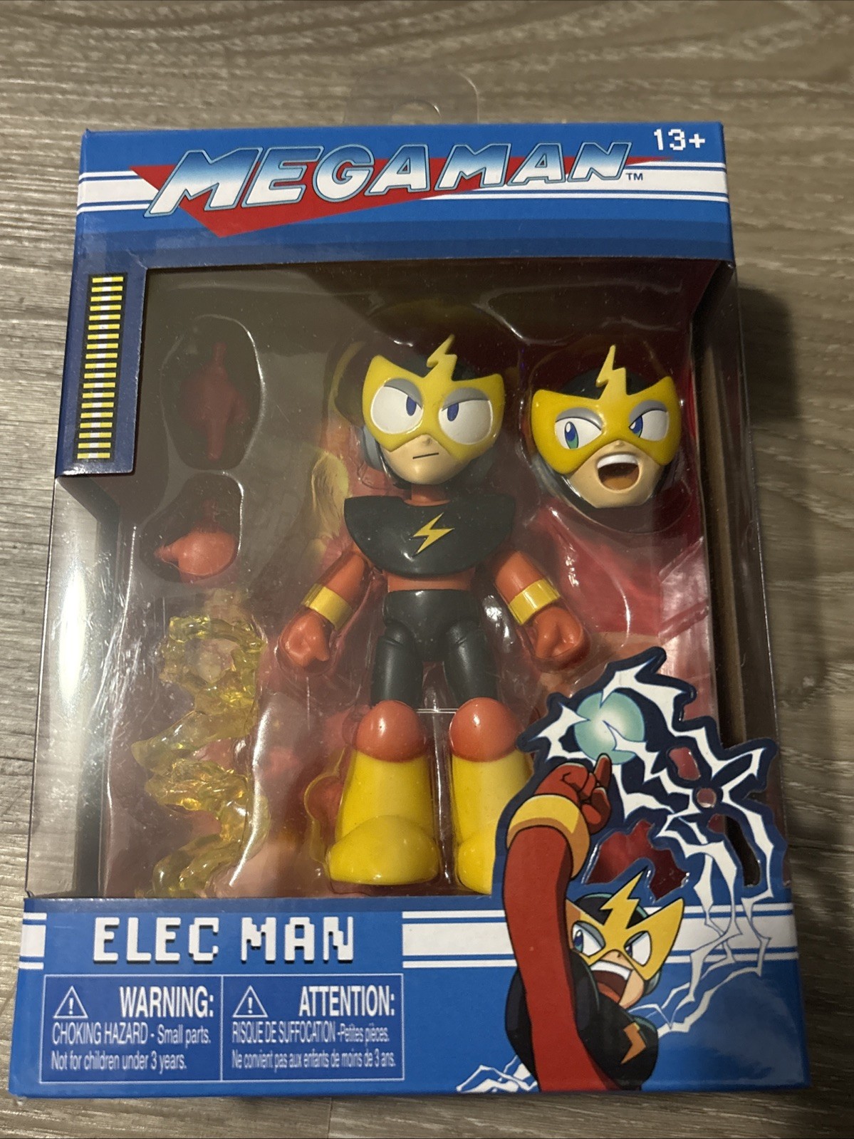 Jada 4.5″ Mega Man Elec Man Figure w/ Accessories