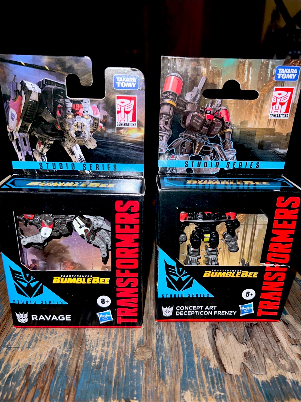 Transformers Studio Series Ravage & Concept Art Frenzy Bumblebee Series New Box
