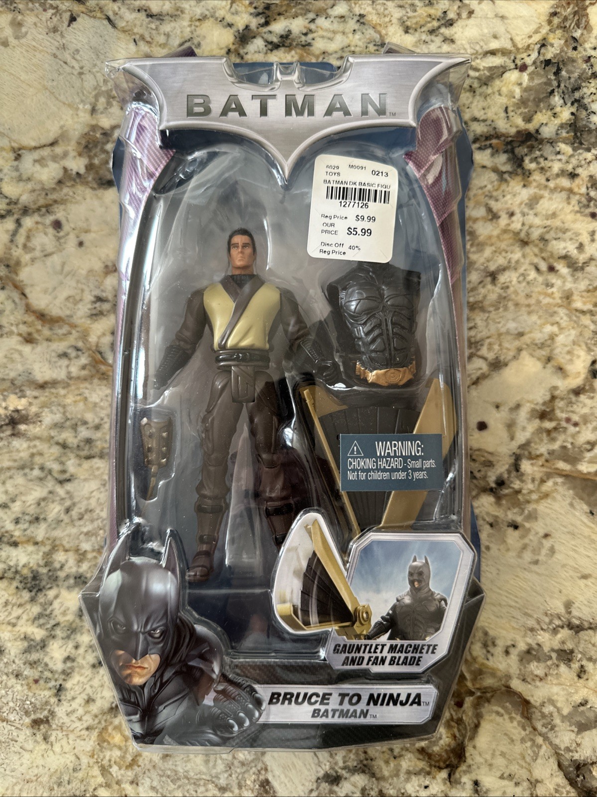 Batman Begins DC Bruce to Ninja Batman Dark Knight Figure NEW + FAST SHIPPING