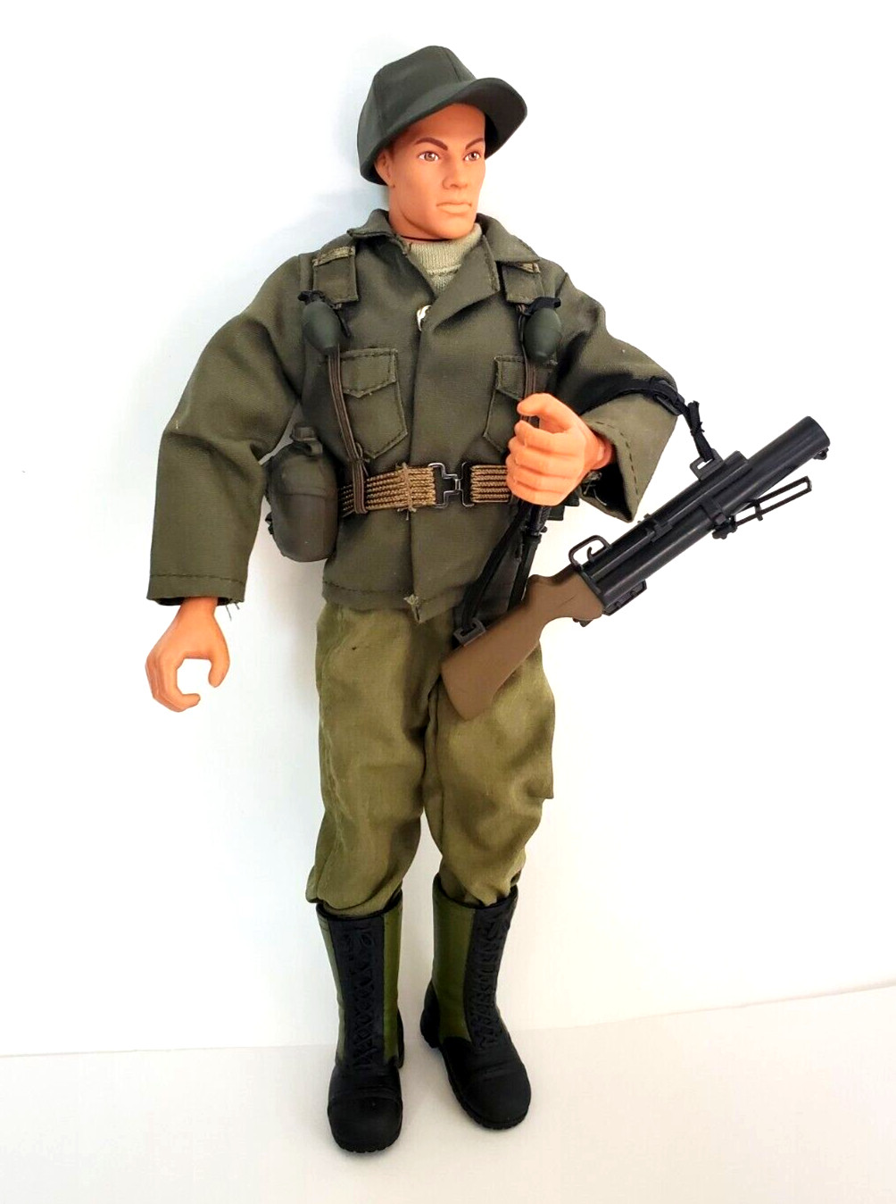 GI Joe US Army VIETNAM with M79 40mm Grenade Launcher Weapon 12″ Action Figure