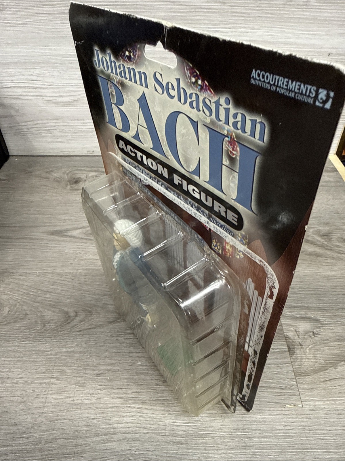 JOHANN SEBASTIAN BACH 5.5″ Accoutrements Action Figure Toy 2005-See Pics For Box