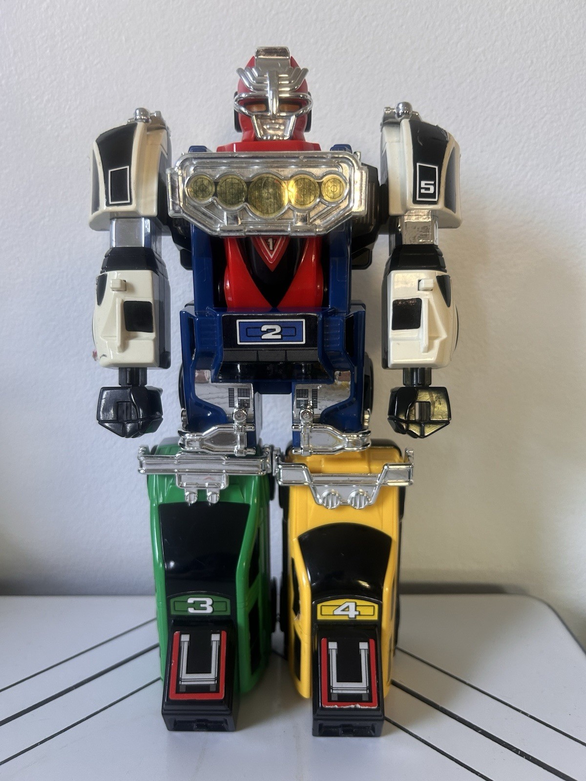 Bandai Power Rangers TURBO Carranger DX RV ROBO MEGAZORD Zord 1996 Made Japan
