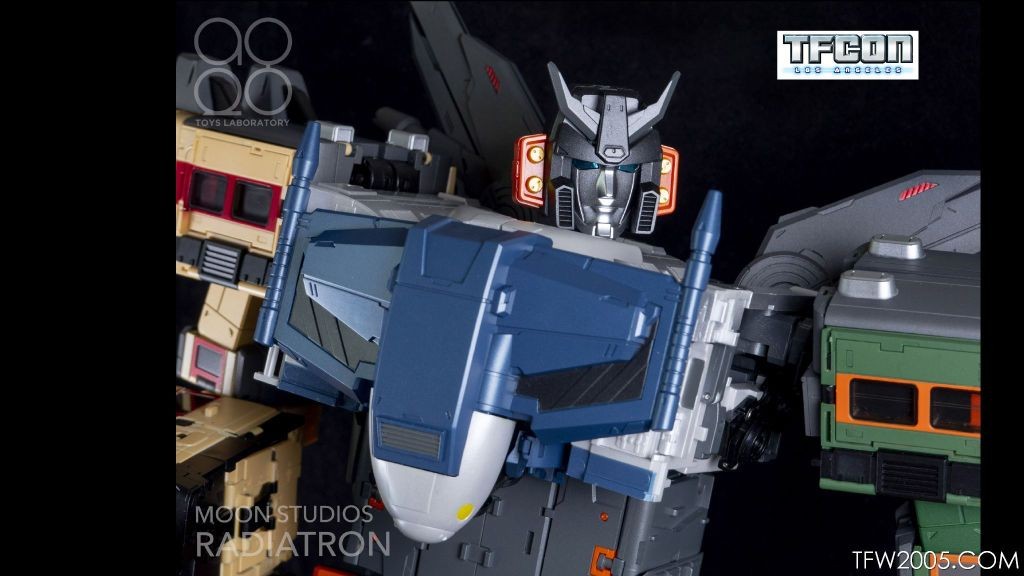 Moon Studio MS01+MS02+MS03+MS04+MS05+MS06 Radiatron Combiner Action Figure