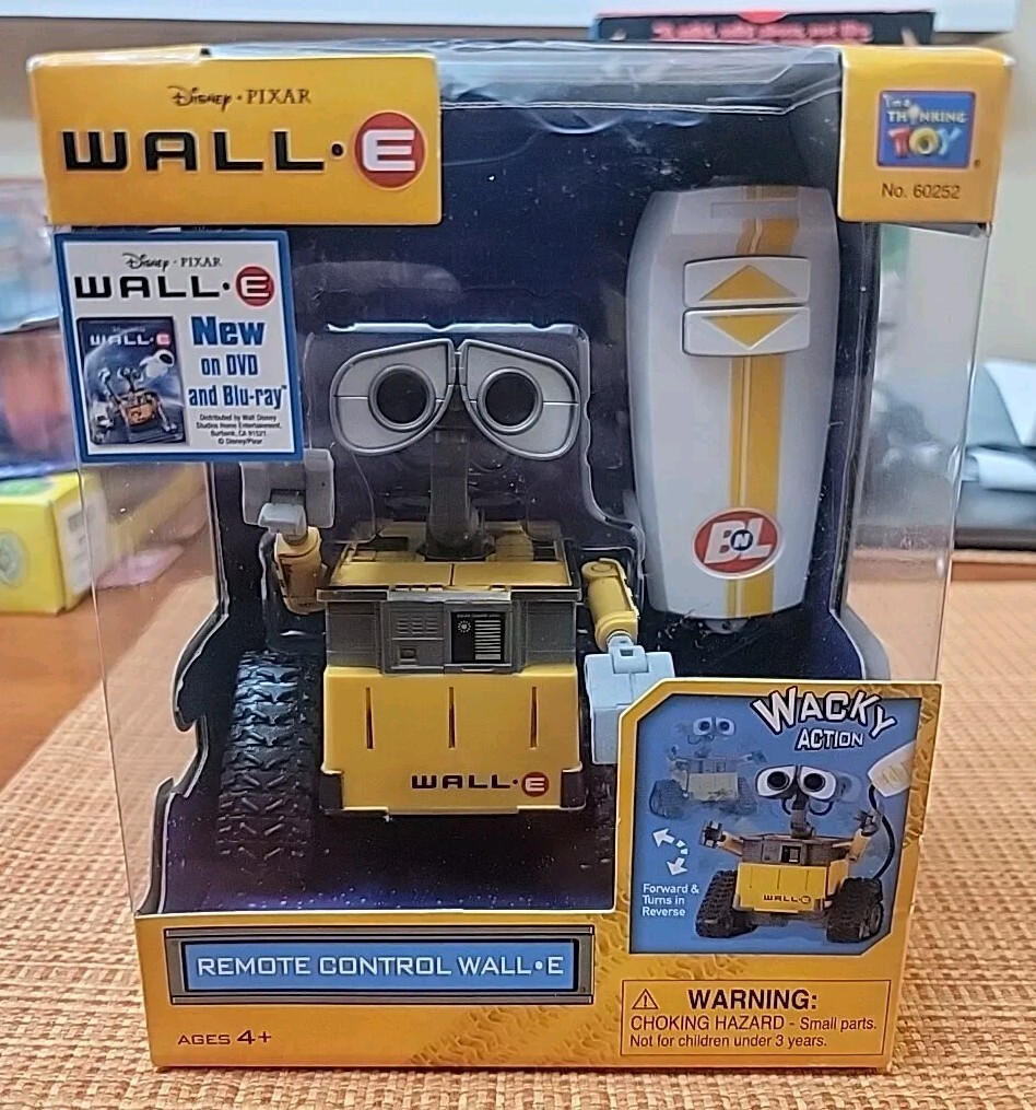 Disney Pixar WALL-E Remote Control Toy Thinkway Boxed Brand New 2011