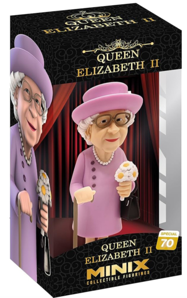 Minix Collectible Figure Queen Elizabeth II Collectible