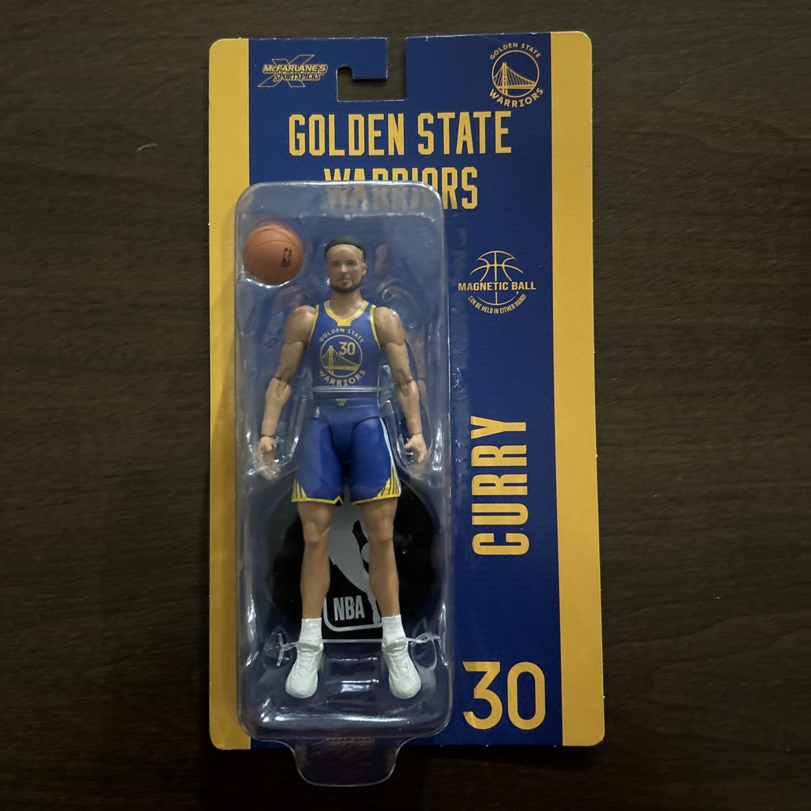 McFarlane’s Sports Picks STEPHEN CURRY Figure Toys NBA 2026 Warriors #30